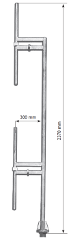 V pol Dipole Colinear 141 – 180 MHz - K553121