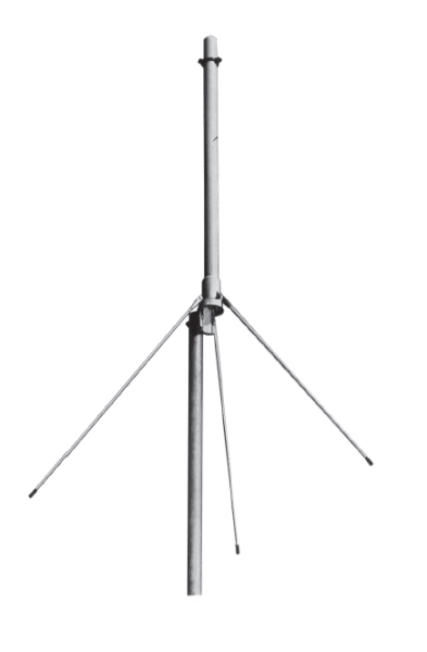V pol Dual Band Groundplane 74 – 87.5 MHz (167.5 – 174 MHz)