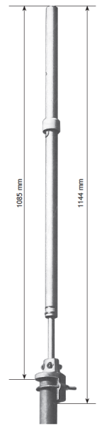 V pol Omni Sleeve Dipole 146 – 156 MHz